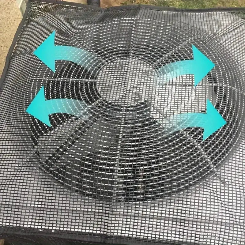 Heavy-Duty Mesh AC Cover – All-Season Outdoor Protection