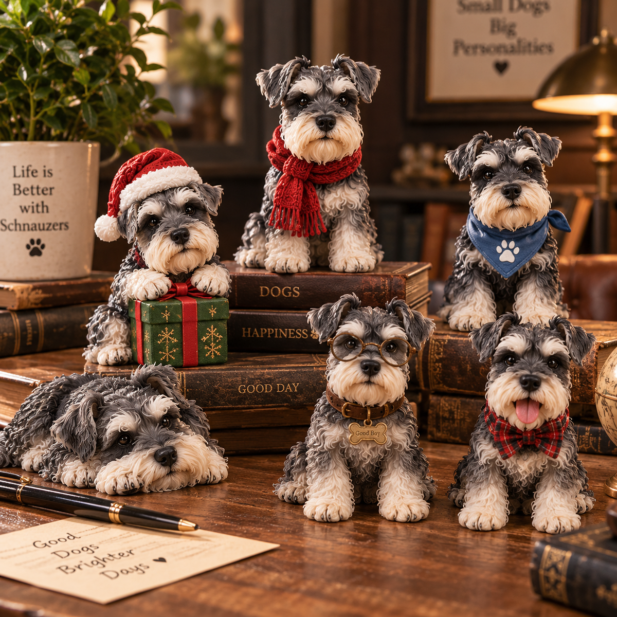 ⏳ Last day to save 49% –🔥24 Days of Schnauzer Love – A Little Bearded Friend Every Day🔥
