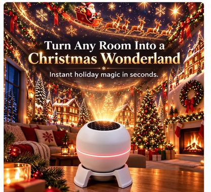 ⏳ Last day to save 49% –🎄🎅 Christmas Magic Projection Light – Bring Holiday Scenes to Life💖