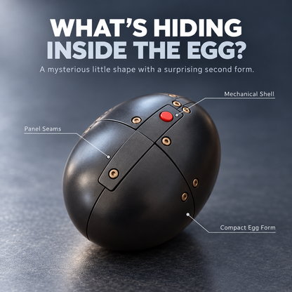 🐉🔥 From Egg to Dragon – Epic Mechanical Transforming Toy! 🔥🥚