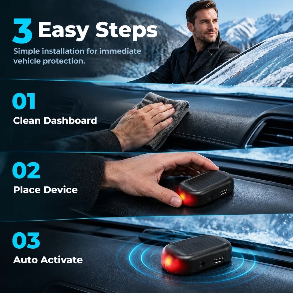 🔥🚗🚗Hot Sale🚗Electromagnetic Snow Removal & Anti-Freeze Device for Vehicles — Molecular Interference Technology❄️