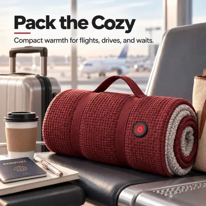 🎁 Wearable Heated Blanket for Cozy Couch & Desk Comfort