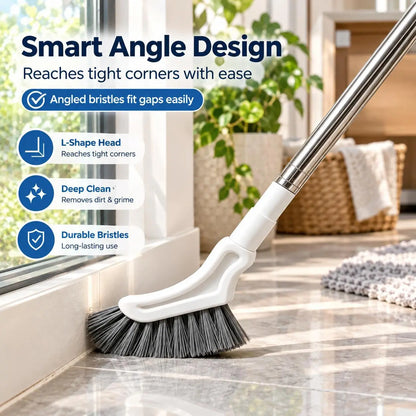 🔥Hot Sale 49% Off🔥Adjustable Length Stainless Steel Telescopic Long Handle Crevice Cleaning Brush 🧹