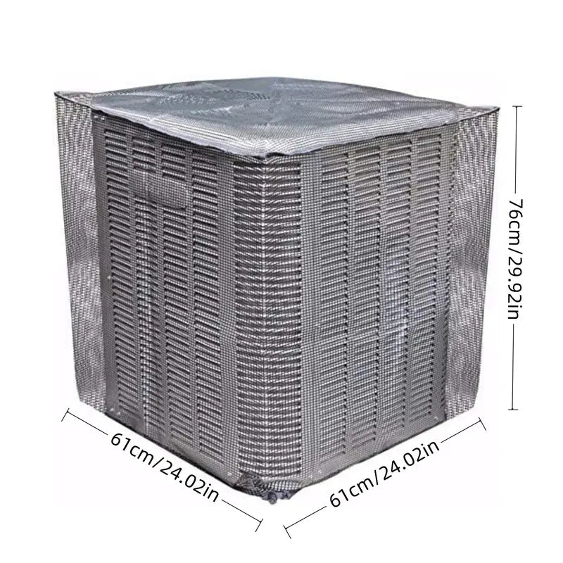 Heavy-Duty Mesh AC Cover – All-Season Outdoor Protection